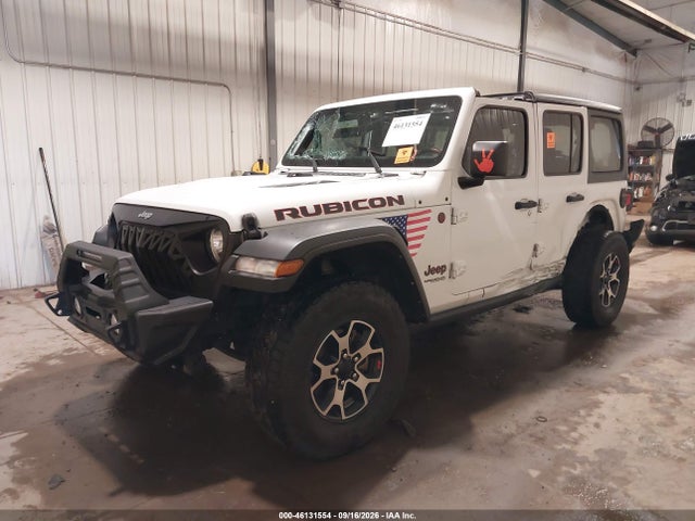 Auction sale of the 2021 Jeep Wrangler Unlimited Rubicon 4x4, vin: 1C4HJXFN9MW744839, lot number: 46131554