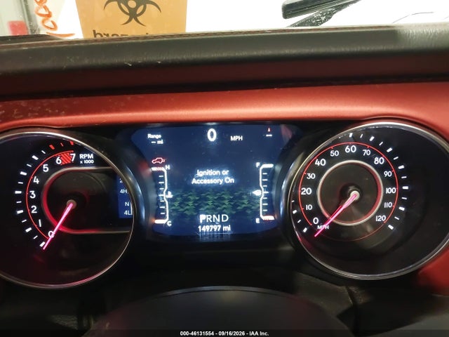Auction sale of the 2021 Jeep Wrangler Unlimited Rubicon 4x4, vin: 1C4HJXFN9MW744839, lot number: 46131554