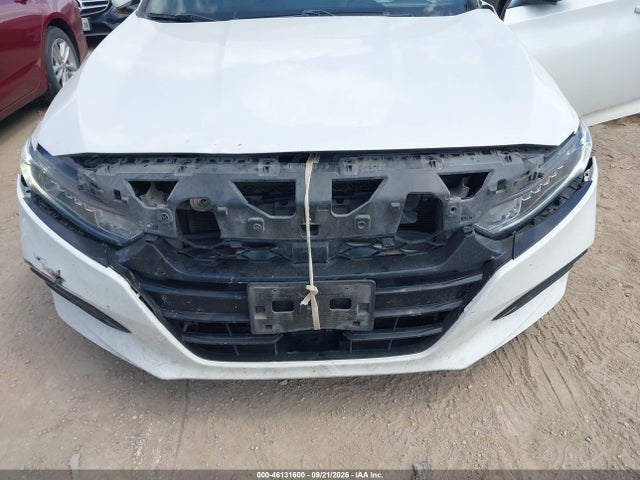 46131600 :رقم المزاد ، 1HGCV2F30JA042306 vin ، 2018 Honda Accord Sport 2.0t مزاد بيع