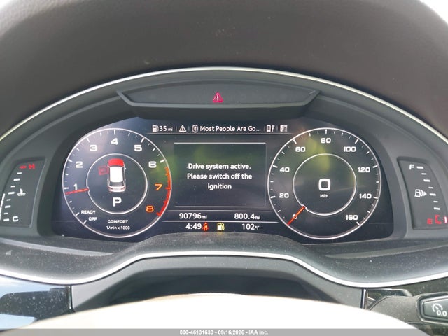 46131630 :رقم المزاد ، WA1VAAF76KD010681 vin ، 2019 Audi Q7 55 Premium مزاد بيع
