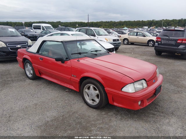 Продаж на аукціоні авто 1991 Ford Mustang Gt/cobra Gt, vin: 1FACP45E5MF190200, номер лоту: 46131636