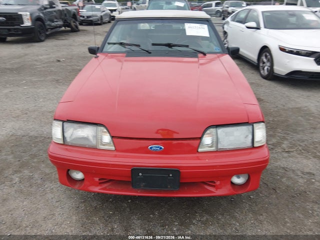1991 Ford Mustang Gt/cobra Gt მანქანა იყიდება აუქციონზე, vin: 1FACP45E5MF190200, აუქციონის ნომერი: 46131636