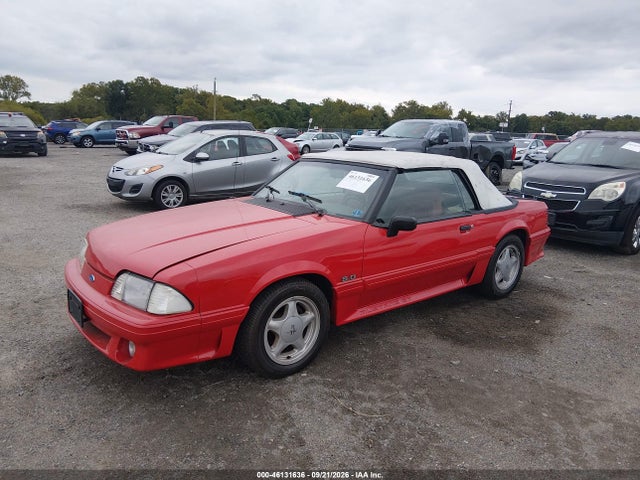 1991 Ford Mustang Gt/cobra Gt მანქანა იყიდება აუქციონზე, vin: 1FACP45E5MF190200, აუქციონის ნომერი: 46131636