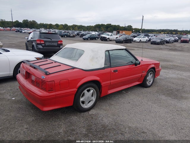 1991 Ford Mustang Gt/cobra Gt მანქანა იყიდება აუქციონზე, vin: 1FACP45E5MF190200, აუქციონის ნომერი: 46131636