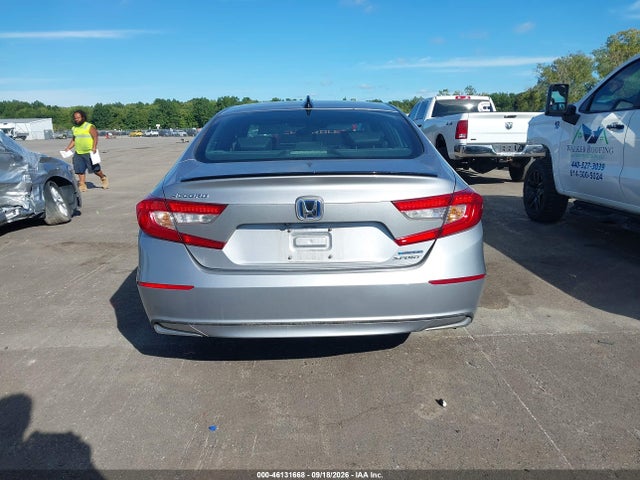 2022 Honda Accord Hybrid Sport მანქანა იყიდება აუქციონზე, vin: 1HGCV3F21NA026621, აუქციონის ნომერი: 46131668