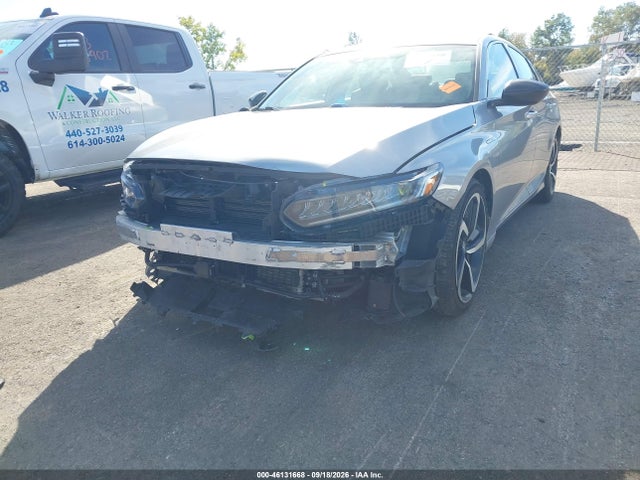 2022 Honda Accord Hybrid Sport მანქანა იყიდება აუქციონზე, vin: 1HGCV3F21NA026621, აუქციონის ნომერი: 46131668