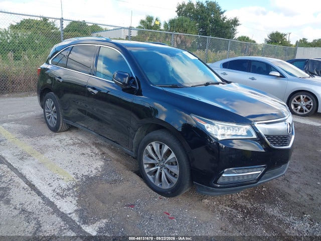 2015 Acura Mdx Technology Package მანქანა იყიდება აუქციონზე, vin: 5FRYD4H48FB018289, აუქციონის ნომერი: 46131670