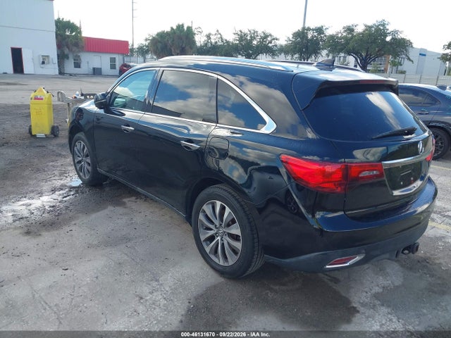 2015 Acura Mdx Technology Package მანქანა იყიდება აუქციონზე, vin: 5FRYD4H48FB018289, აუქციონის ნომერი: 46131670