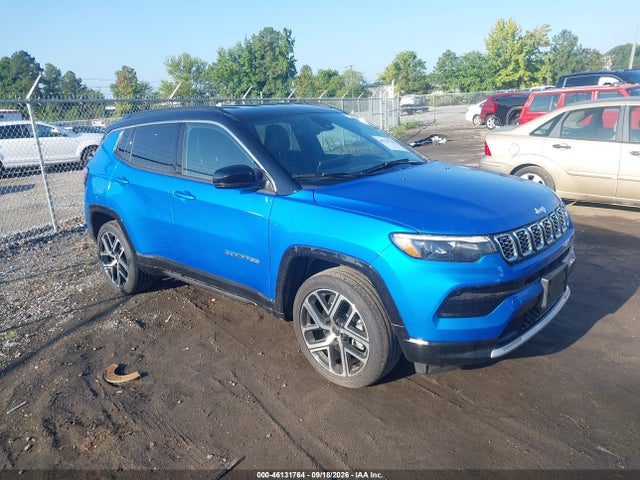 Aukcja sprzedaży 2025 Jeep Compass Limited 4x4, vin: 3C4NJDCN4ST614122, numer aukcji: 46131764