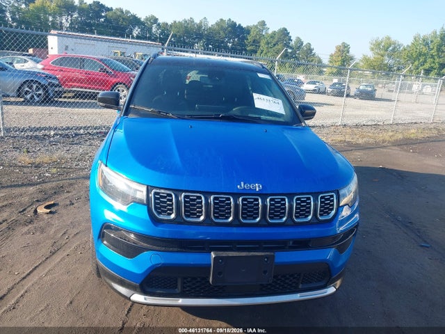 Aukcja sprzedaży 2025 Jeep Compass Limited 4x4, vin: 3C4NJDCN4ST614122, numer aukcji: 46131764