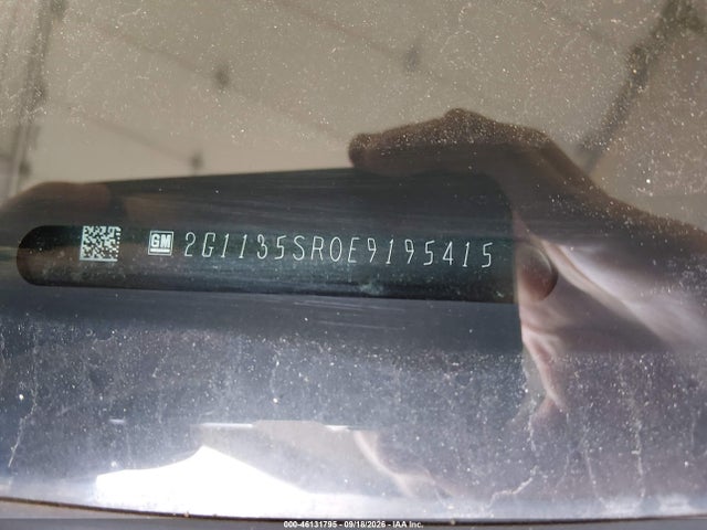 Aukcja sprzedaży 2014 Chevrolet Impala Lt Eco, vin: 2G1135SR0E9195415, numer aukcji: 46131795