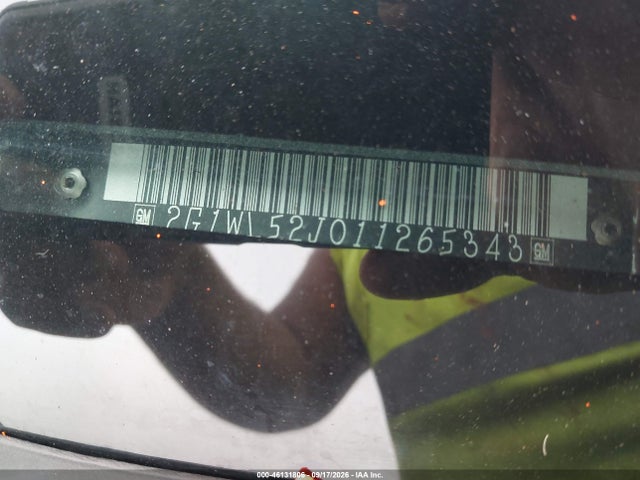 46131806 :رقم المزاد ، 2G1WL52J011265343 vin ، 2001 Chevrolet Lumina مزاد بيع
