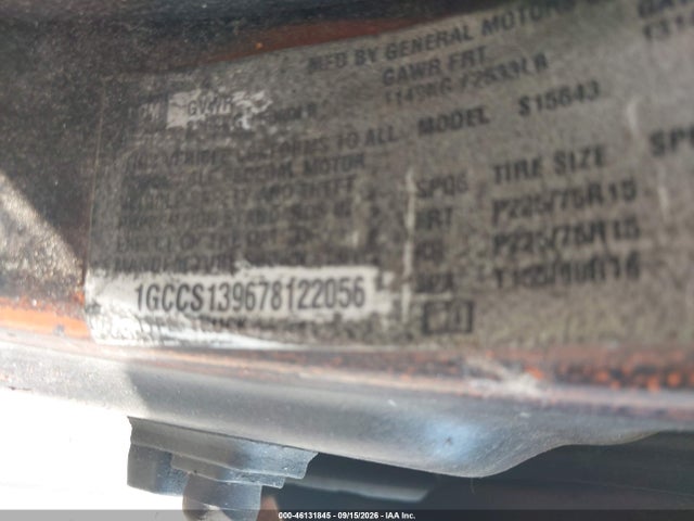 Aukcja sprzedaży 2007 Chevrolet Colorado Lt, vin: 1GCCS139678122056, numer aukcji: 46131845