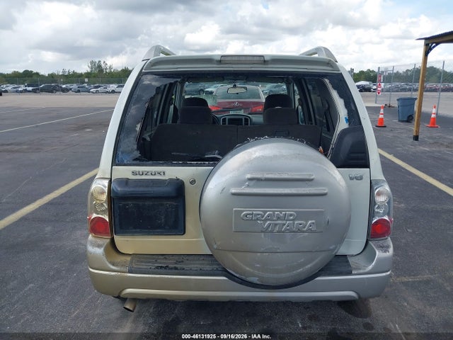 Продаж на аукціоні авто 2005 Suzuki Grand Vitara Ex/lx, vin: JS3TE62V954100562, номер лоту: 46131925