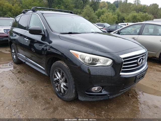 46132005 :رقم المزاد ، 5N1AL0MM4DC313318 vin ، 2013 Infiniti Jx35 مزاد بيع