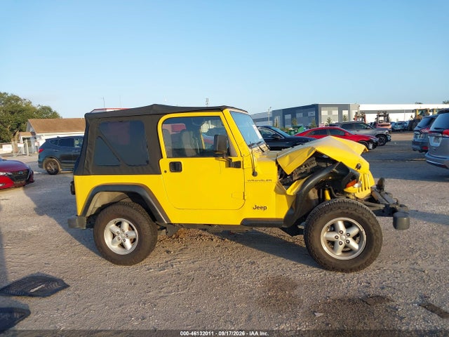 Продаж на аукціоні авто 2001 Jeep Wrangler Se, vin: 1J4FA29P81P307521, номер лоту: 46132011