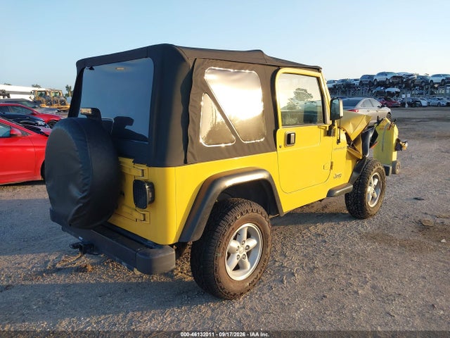 Продаж на аукціоні авто 2001 Jeep Wrangler Se, vin: 1J4FA29P81P307521, номер лоту: 46132011