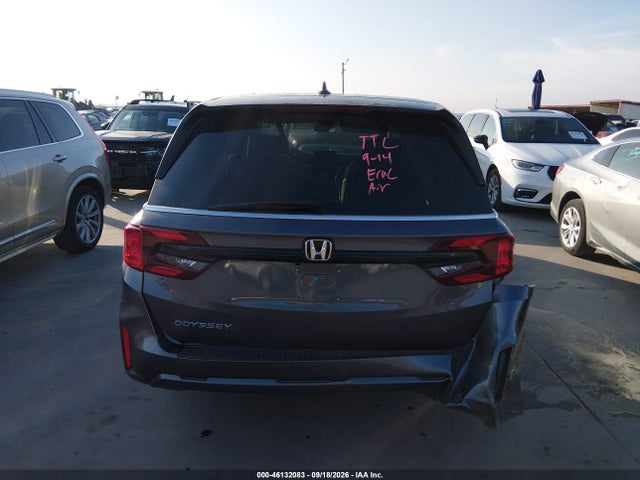 46132083 :رقم المزاد ، 5FNRL6H6XSB086125 vin ، 2025 Honda Odyssey Ex-l مزاد بيع