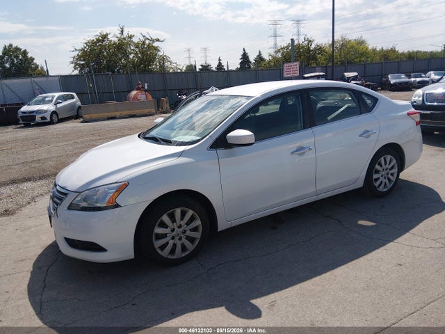 2013 Nissan Sentra Fe+ Sv მანქანა იყიდება აუქციონზე, vin: 3N1AB7AP5DL773433, აუქციონის ნომერი: 46132103