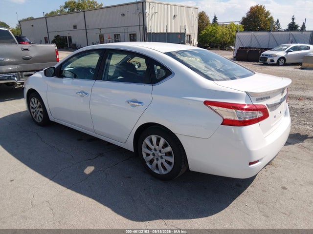 2013 Nissan Sentra Fe+ Sv მანქანა იყიდება აუქციონზე, vin: 3N1AB7AP5DL773433, აუქციონის ნომერი: 46132103