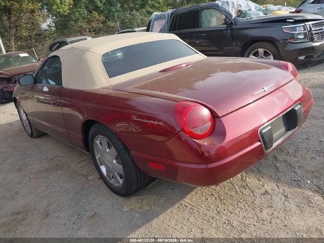 2004 Ford Thunderbird მანქანა იყიდება აუქციონზე, vin: 1FAHP60A44Y110878, აუქციონის ნომერი: 46132130
