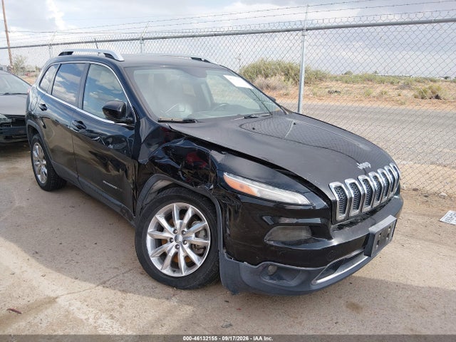 46132155 :رقم المزاد ، 1C4PJLDS3EW181396 vin ، 2014 Jeep Cherokee Limited مزاد بيع