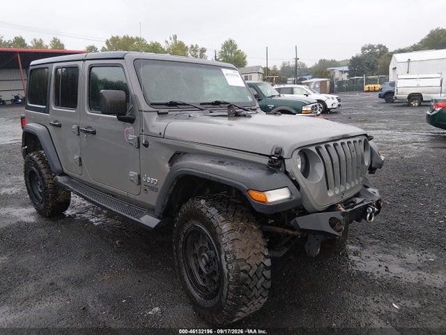 46132196 :رقم المزاد ، 1C4HJXDG9KW566111 vin ، 2019 Jeep Wrangler Unlimited Sport S 4x4 مزاد بيع