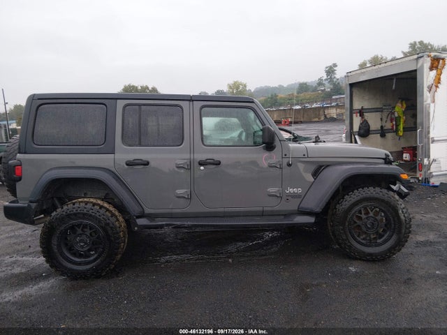 46132196 :رقم المزاد ، 1C4HJXDG9KW566111 vin ، 2019 Jeep Wrangler Unlimited Sport S 4x4 مزاد بيع
