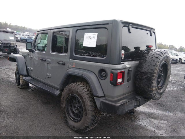 46132196 :رقم المزاد ، 1C4HJXDG9KW566111 vin ، 2019 Jeep Wrangler Unlimited Sport S 4x4 مزاد بيع