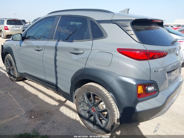 46132259 :رقم المزاد ، KM8K63A53MU692168 vin ، 2021 Hyundai Kona Night مزاد بيع