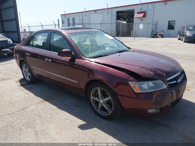 2008 Hyundai Sonata Limited V6/se V6 მანქანა იყიდება აუქციონზე, vin: 5NPEU46FX8H334855, აუქციონის ნომერი: 46132267