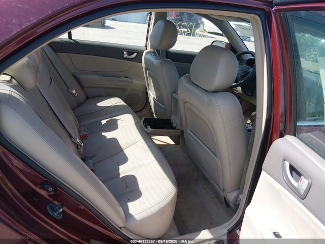2008 Hyundai Sonata Limited V6/se V6 მანქანა იყიდება აუქციონზე, vin: 5NPEU46FX8H334855, აუქციონის ნომერი: 46132267