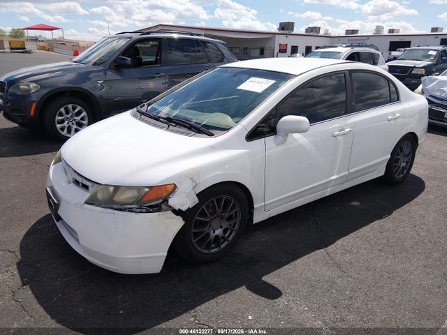 46132277 :رقم المزاد ، 2HGFA16506H508975 vin ، 2006 Honda Civic Lx مزاد بيع