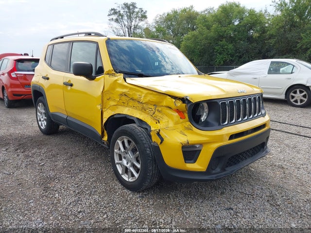2019 Jeep Renegade Sport 4x4 მანქანა იყიდება აუქციონზე, vin: ZACNJBAB2KPJ85760, აუქციონის ნომერი: 46132365