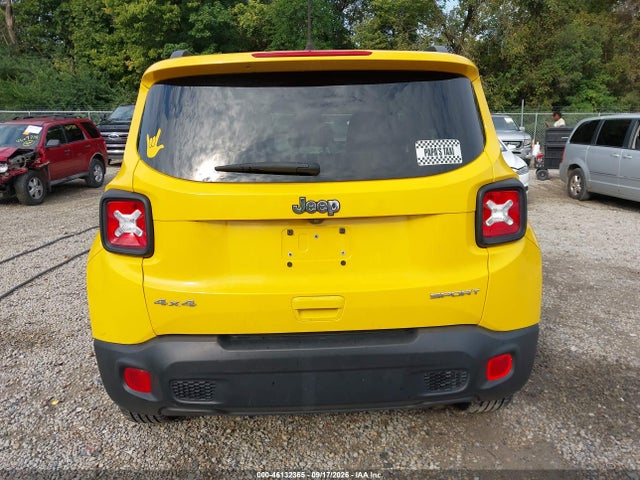 Aukcja sprzedaży 2019 Jeep Renegade Sport 4x4, vin: ZACNJBAB2KPJ85760, numer aukcji: 46132365