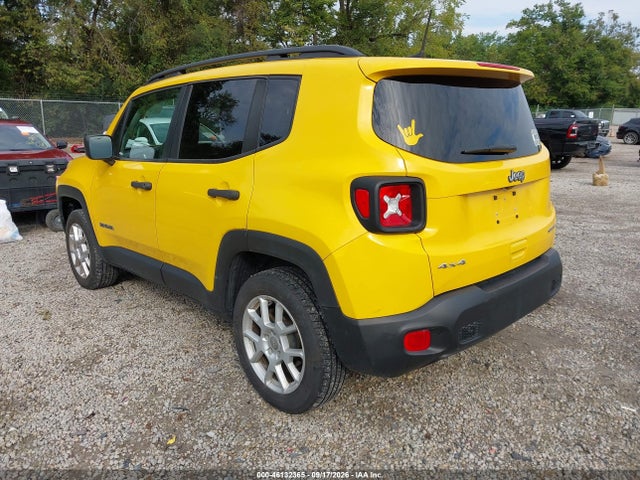 Aukcja sprzedaży 2019 Jeep Renegade Sport 4x4, vin: ZACNJBAB2KPJ85760, numer aukcji: 46132365