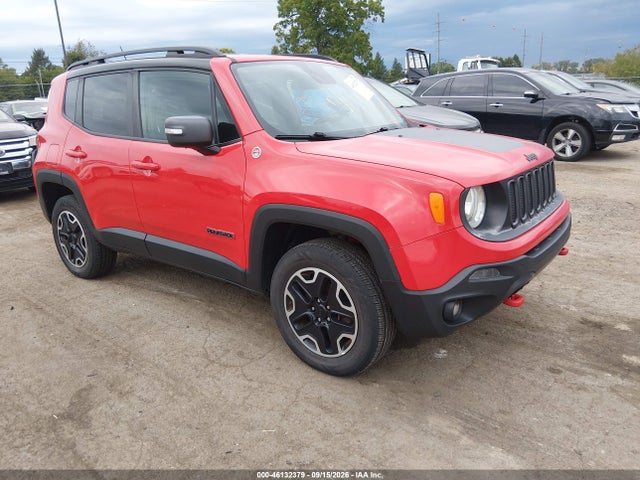 Aukcja sprzedaży 2017 Jeep Renegade Trailhawk 4x4, vin: ZACCJBCB7HPE88193, numer aukcji: 46132379