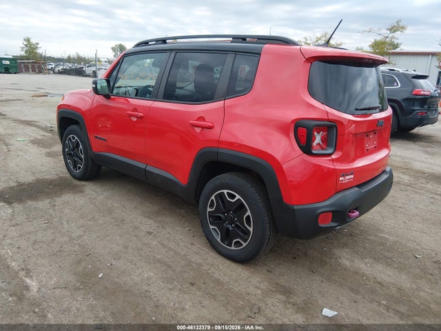 Aukcja sprzedaży 2017 Jeep Renegade Trailhawk 4x4, vin: ZACCJBCB7HPE88193, numer aukcji: 46132379