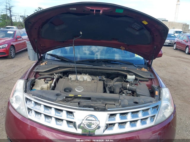 Aukcja sprzedaży 2006 Nissan Murano Sl, vin: JN8AZ08W96W535180, numer aukcji: 46132383