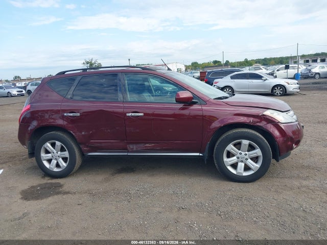 Aukcja sprzedaży 2006 Nissan Murano Sl, vin: JN8AZ08W96W535180, numer aukcji: 46132383