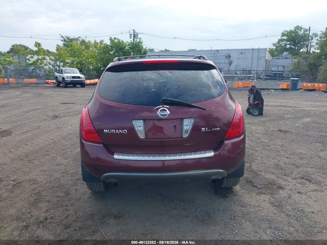 Aukcja sprzedaży 2006 Nissan Murano Sl, vin: JN8AZ08W96W535180, numer aukcji: 46132383