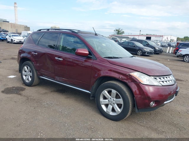 Aukcja sprzedaży 2006 Nissan Murano Sl, vin: JN8AZ08W96W535180, numer aukcji: 46132383