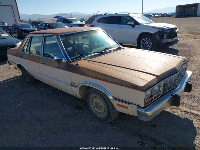46132393 :رقم المزاد ، 1FABP36X2DK152484 vin ، 1983 Ford Fairmont Futura مزاد بيع