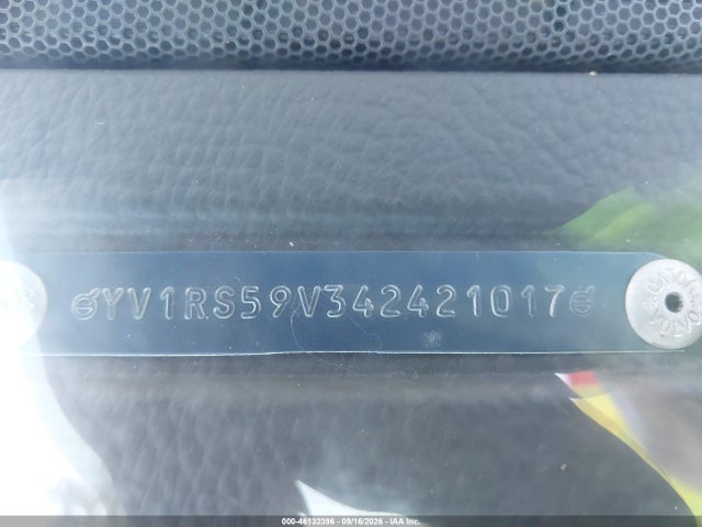 46132396 :رقم المزاد ، YV1RS59V342421017 vin ، 2004 Volvo S60 2.5t مزاد بيع