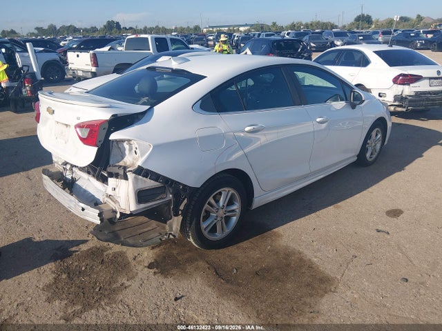 2016 Chevrolet Cruze Lt Auto მანქანა იყიდება აუქციონზე, vin: 1G1BE5SM1G7259226, აუქციონის ნომერი: 46132423