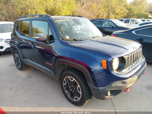 Aukcja sprzedaży 2016 Jeep Renegade Trailhawk, vin: ZACCJBCT3GPC85485, numer aukcji: 46132430