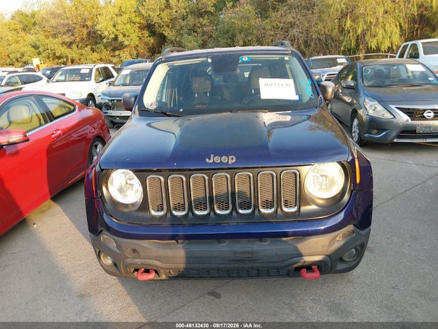 Aukcja sprzedaży 2016 Jeep Renegade Trailhawk, vin: ZACCJBCT3GPC85485, numer aukcji: 46132430