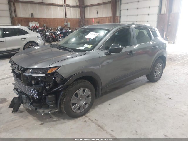 2025 Nissan Kicks S Fwd მანქანა იყიდება აუქციონზე, vin: 3N8AP6BA6SL325190, აუქციონის ნომერი: 46132444