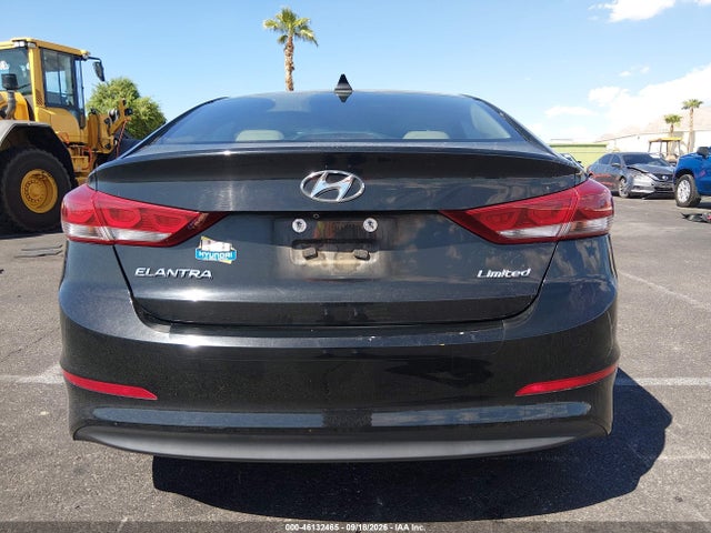 2017 Hyundai Elantra Limited მანქანა იყიდება აუქციონზე, vin: 5NPD84LF5HH004142, აუქციონის ნომერი: 46132465