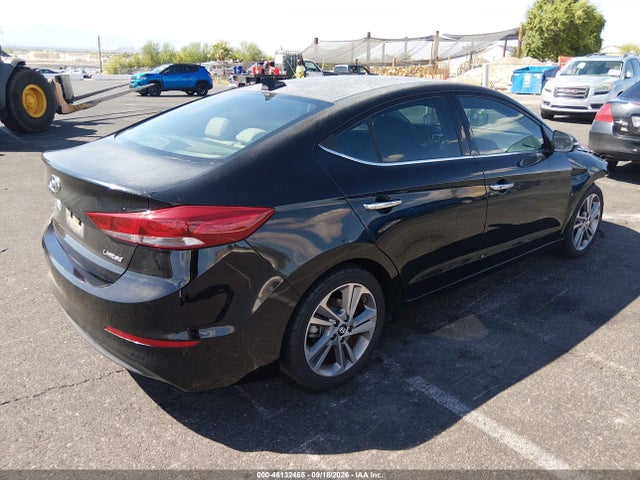 2017 Hyundai Elantra Limited მანქანა იყიდება აუქციონზე, vin: 5NPD84LF5HH004142, აუქციონის ნომერი: 46132465